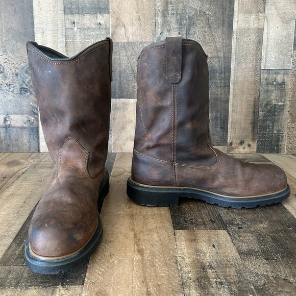 Red Wing 1172 Dynaforce Waterproof Soft Toe Pull On Work Boots Mens 13 B - Picture 10 of 12